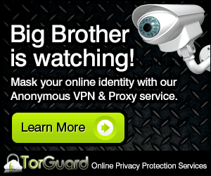 Big brother is Watching - Get Torguard Now!